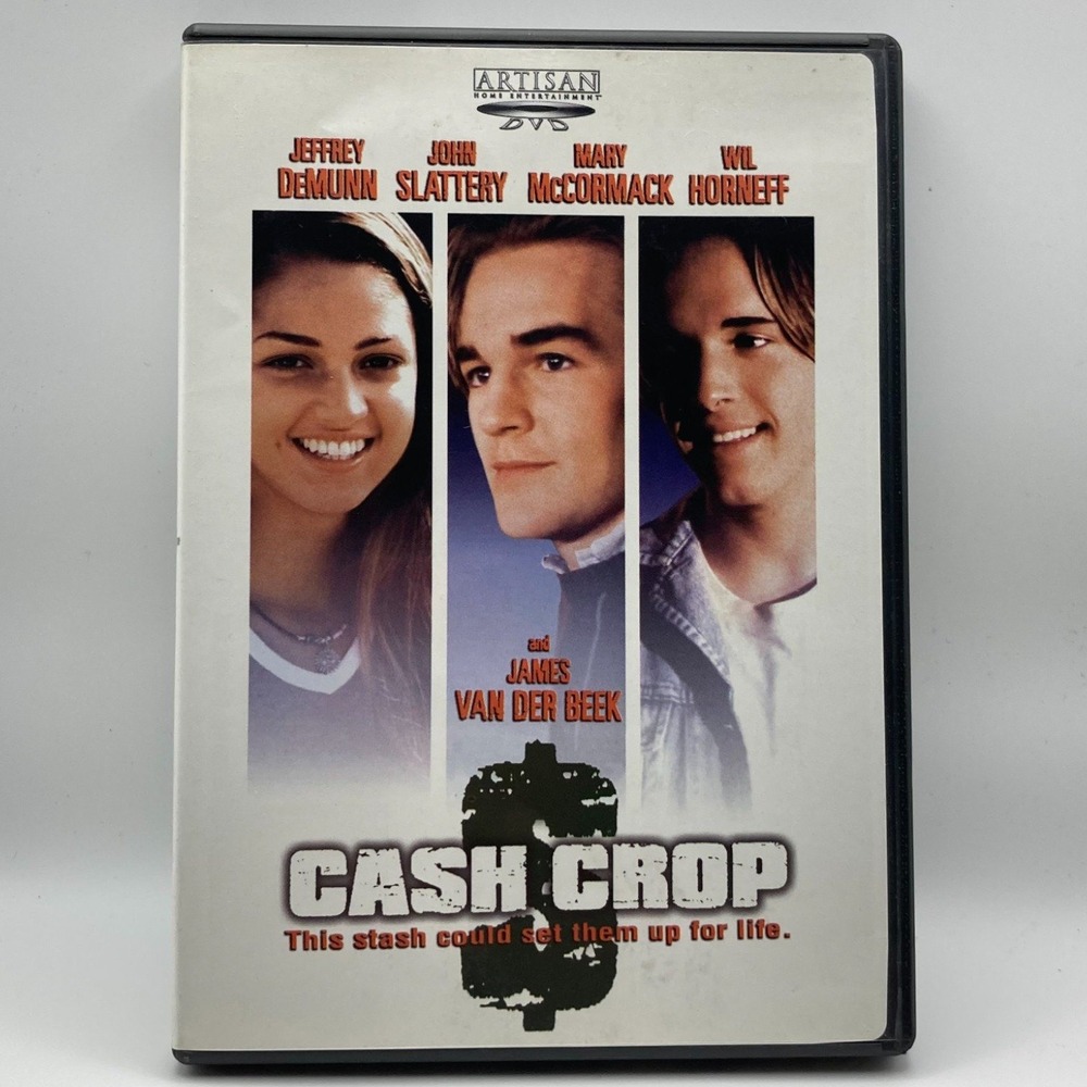 Cash Crop DVD Movie Starring James Van Der Beek Artisan Home Entertainment